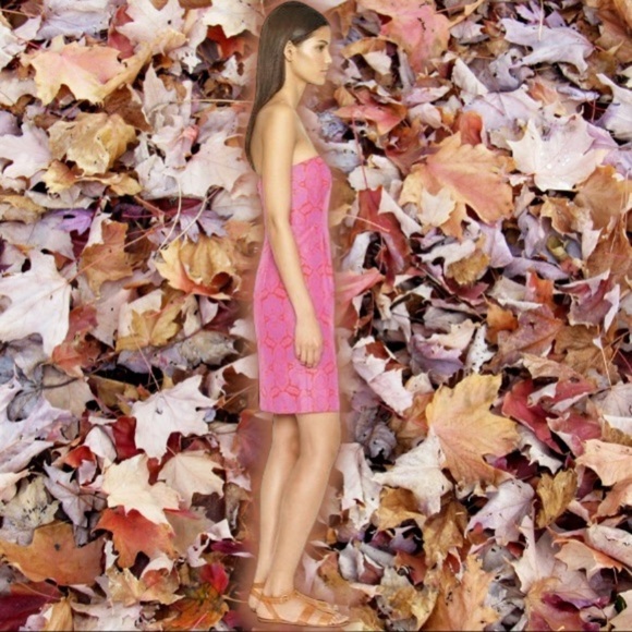 J. Crew Orange & Purple Medallion Silk Blend Strapless ‘Ella’ Dress Size 2 - Picture 2 of 16